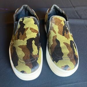 Ash Camo platform slip on sneakers Size 39